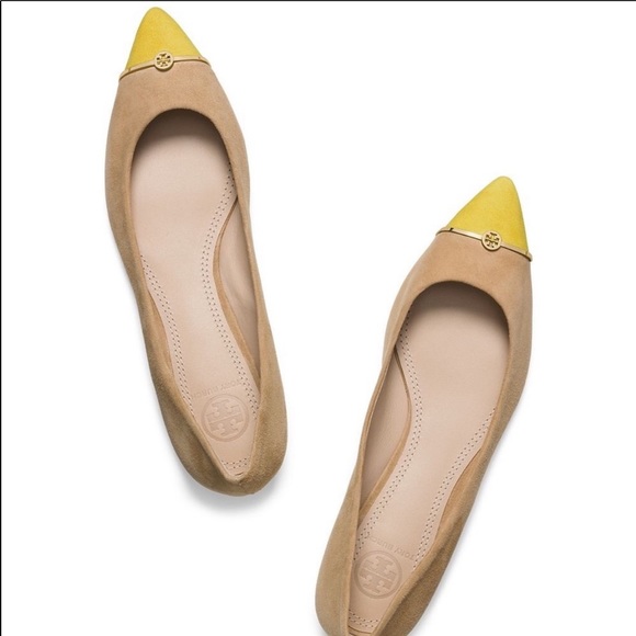 pointy toe tory burch flats